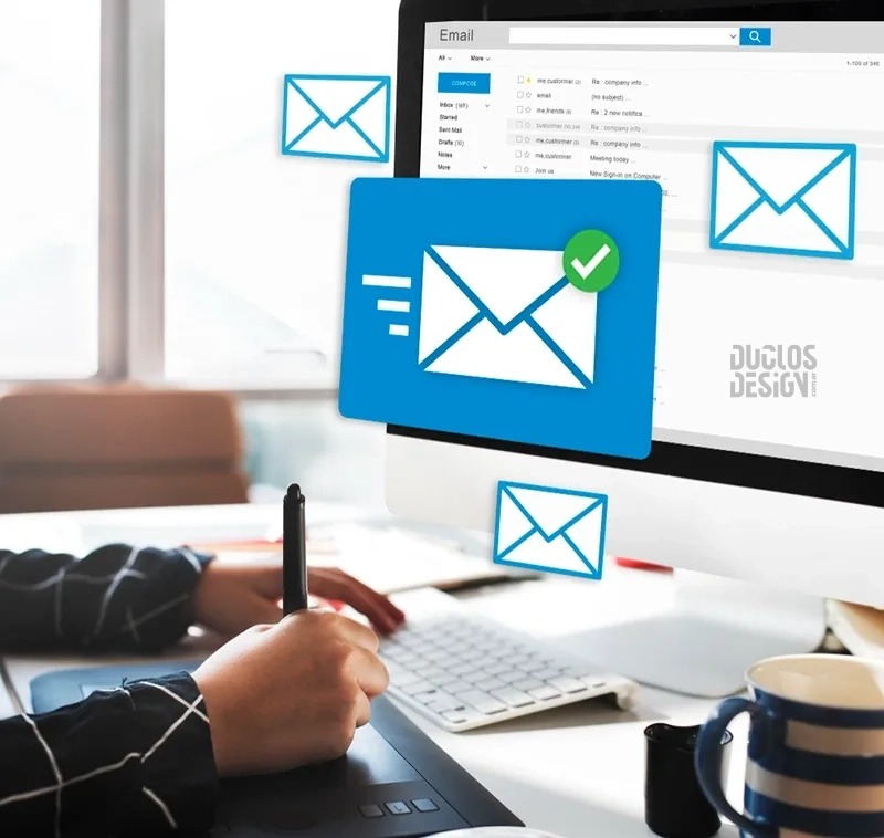 Servicio de Correo de empresa con seguridad por duclos Design