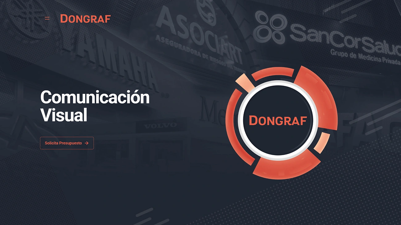 Diseño web para gráfica e imprenta – Dongraf