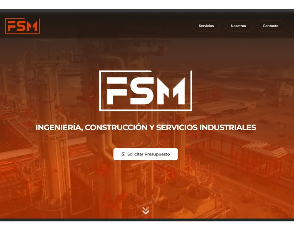 diseño de pagina web fasimet
