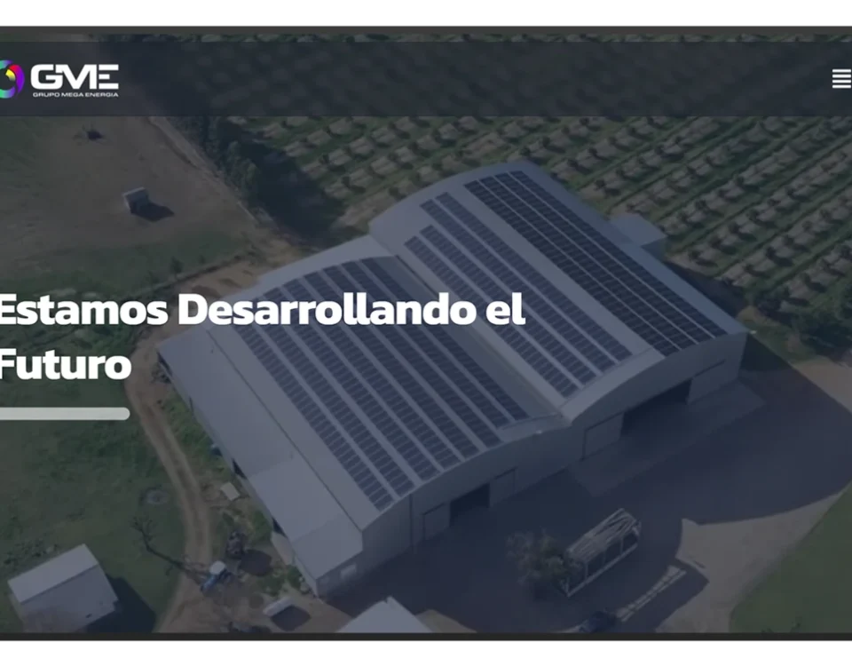 diseño de pagina web grupomegaenergia