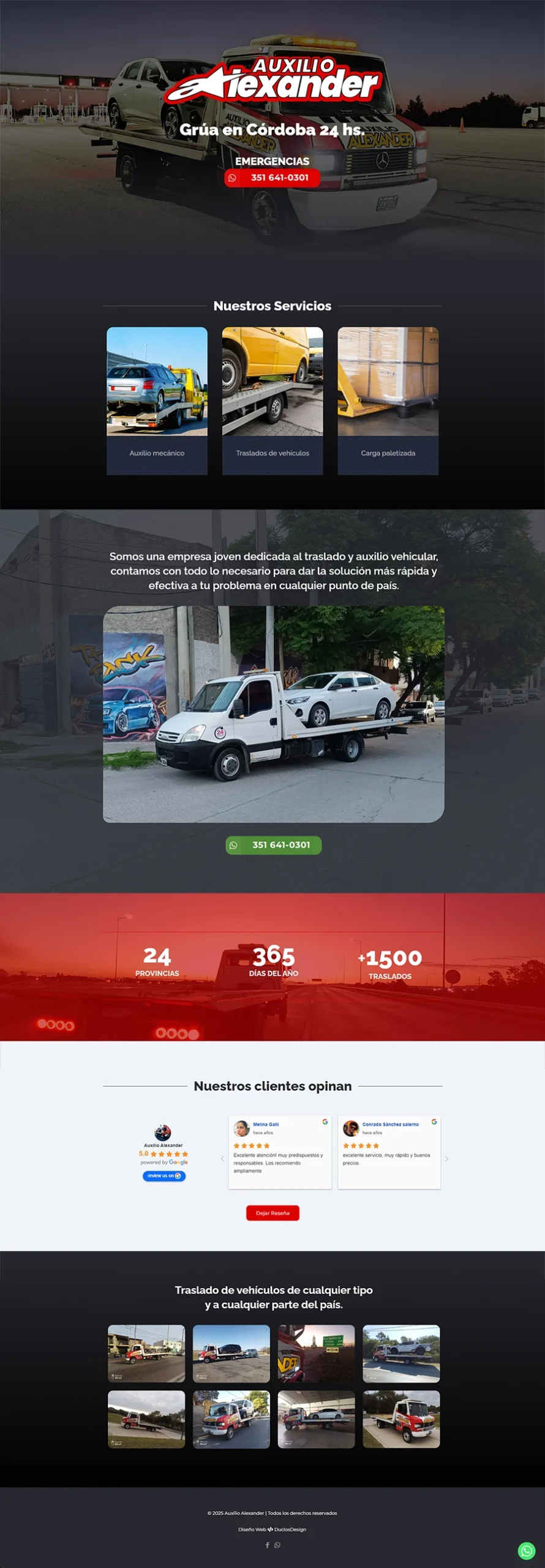 pagina web auxilio alexander 2