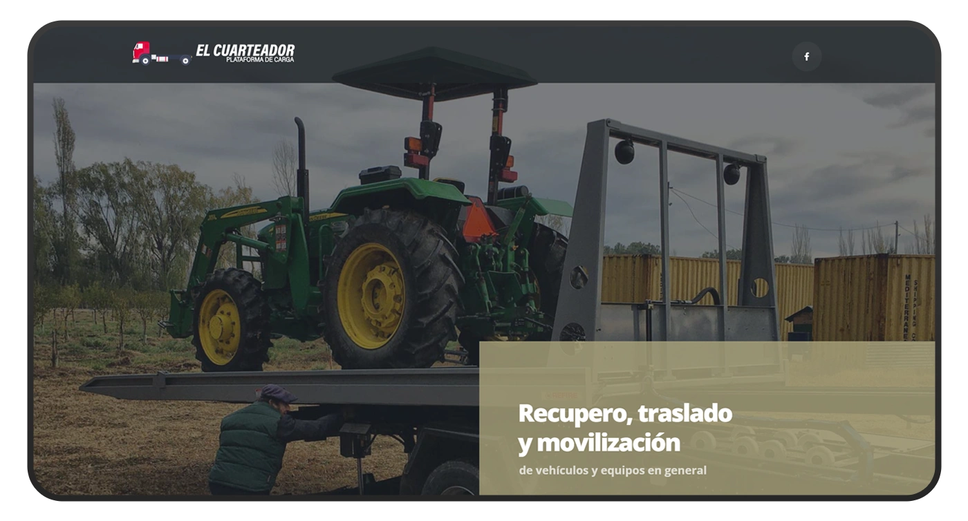 pagina web auxilio el cuarteador portada