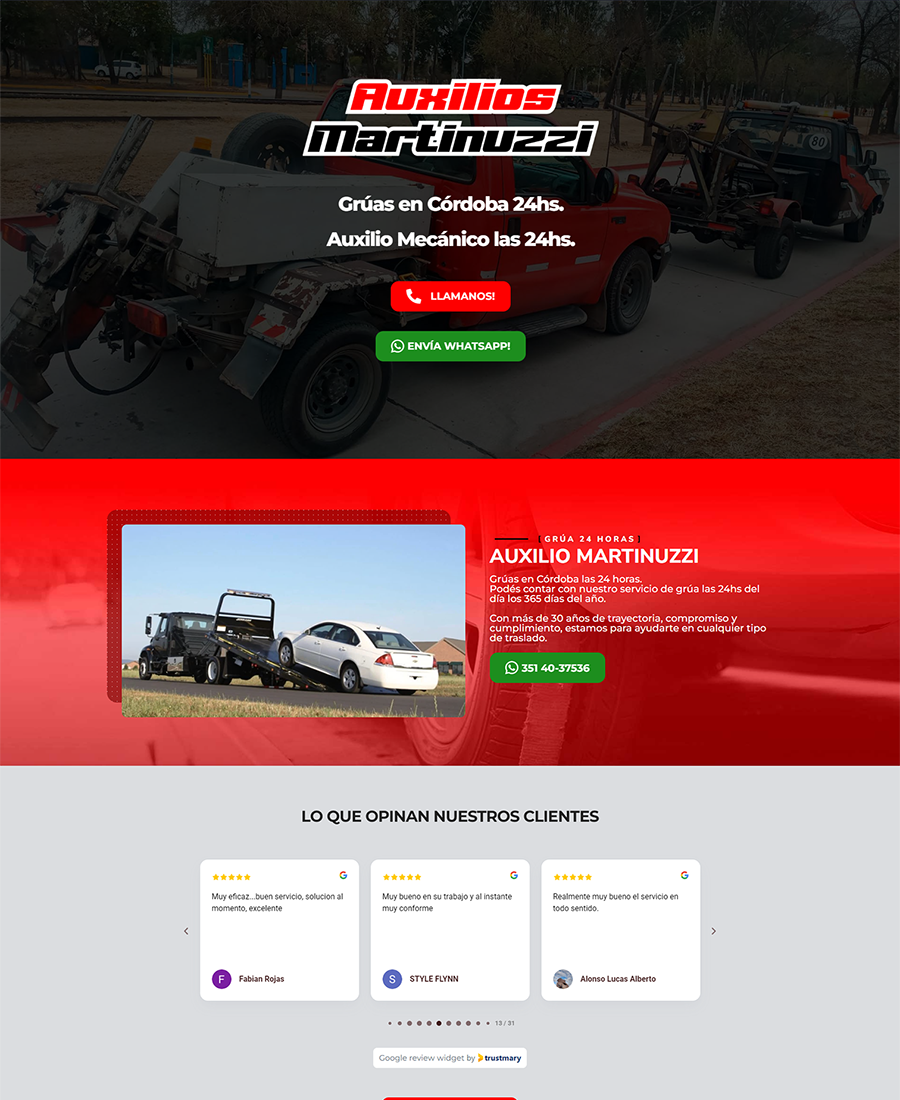 pagina web auxilio martinuzzi