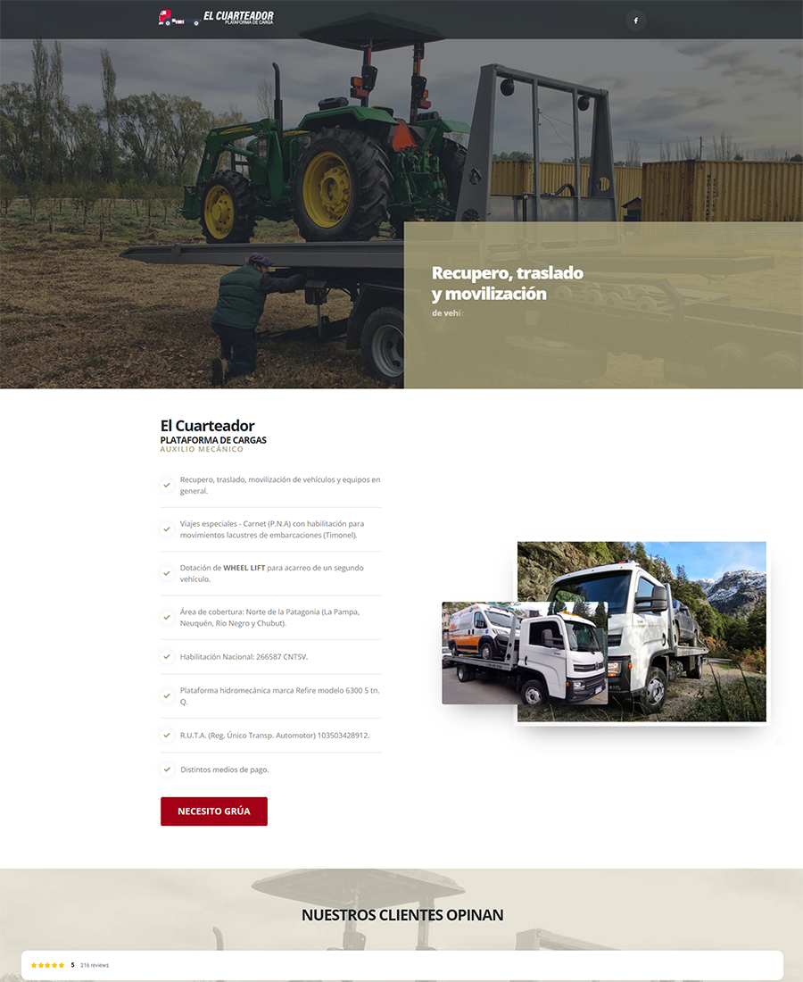 pagina web auxilio mecanico