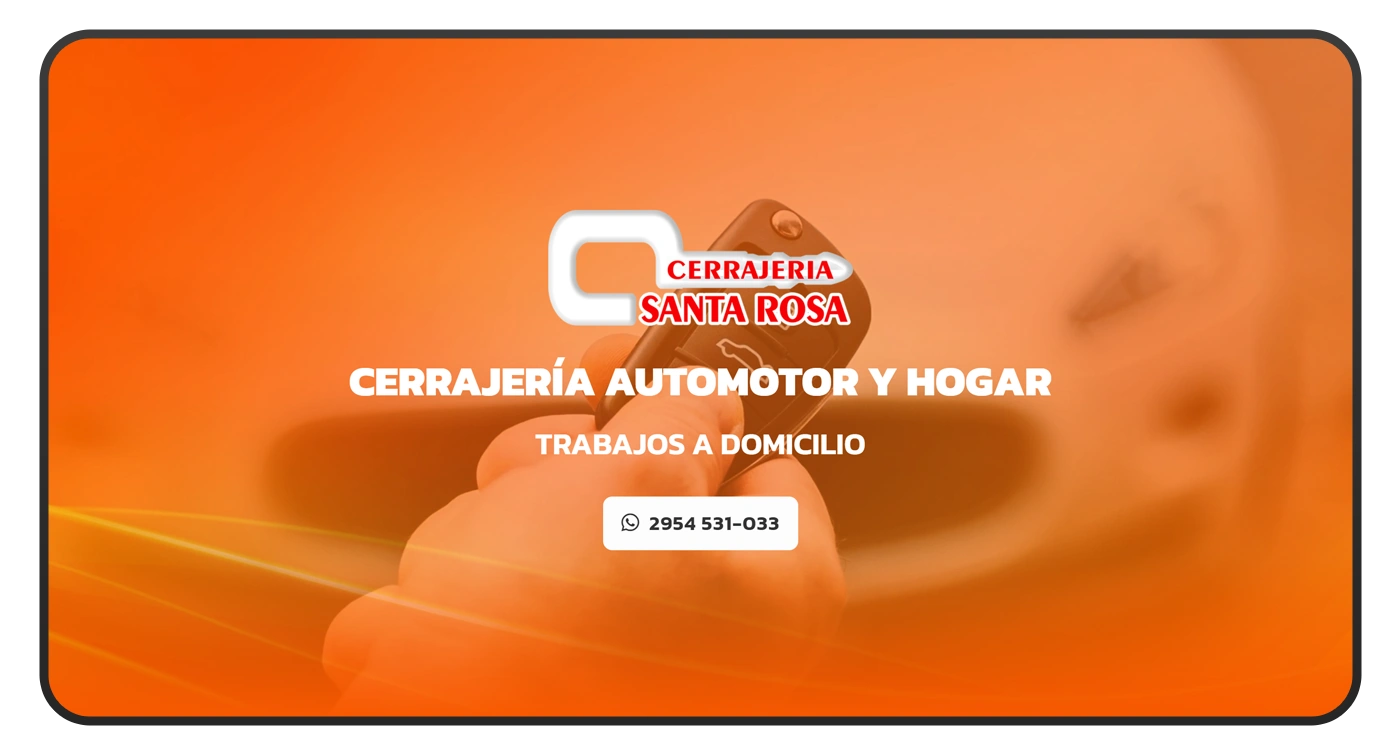 pagina web cerrajeria santa rosa portada