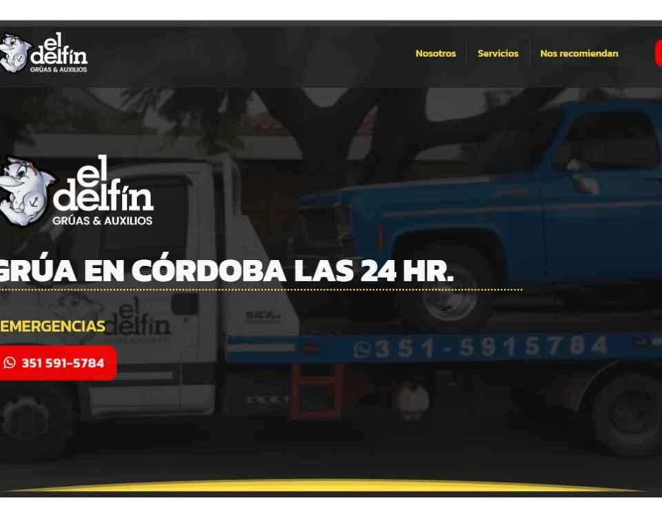 pagina web el delfin portada