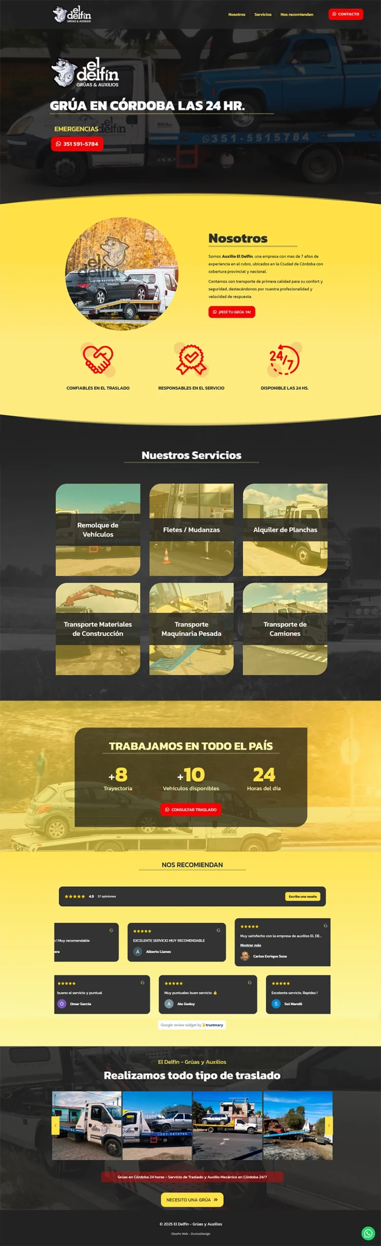 pagina web el delfin