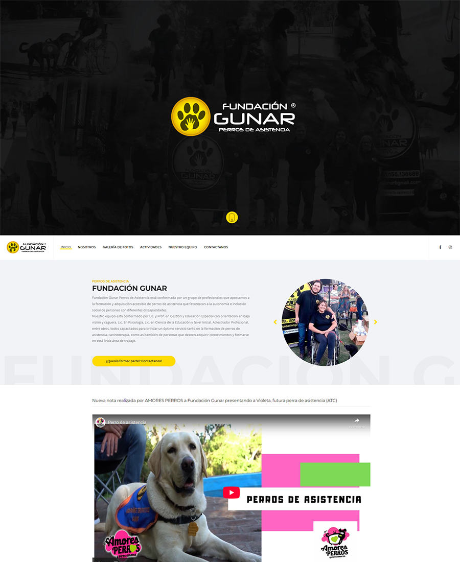 pagina web fundacion gunar