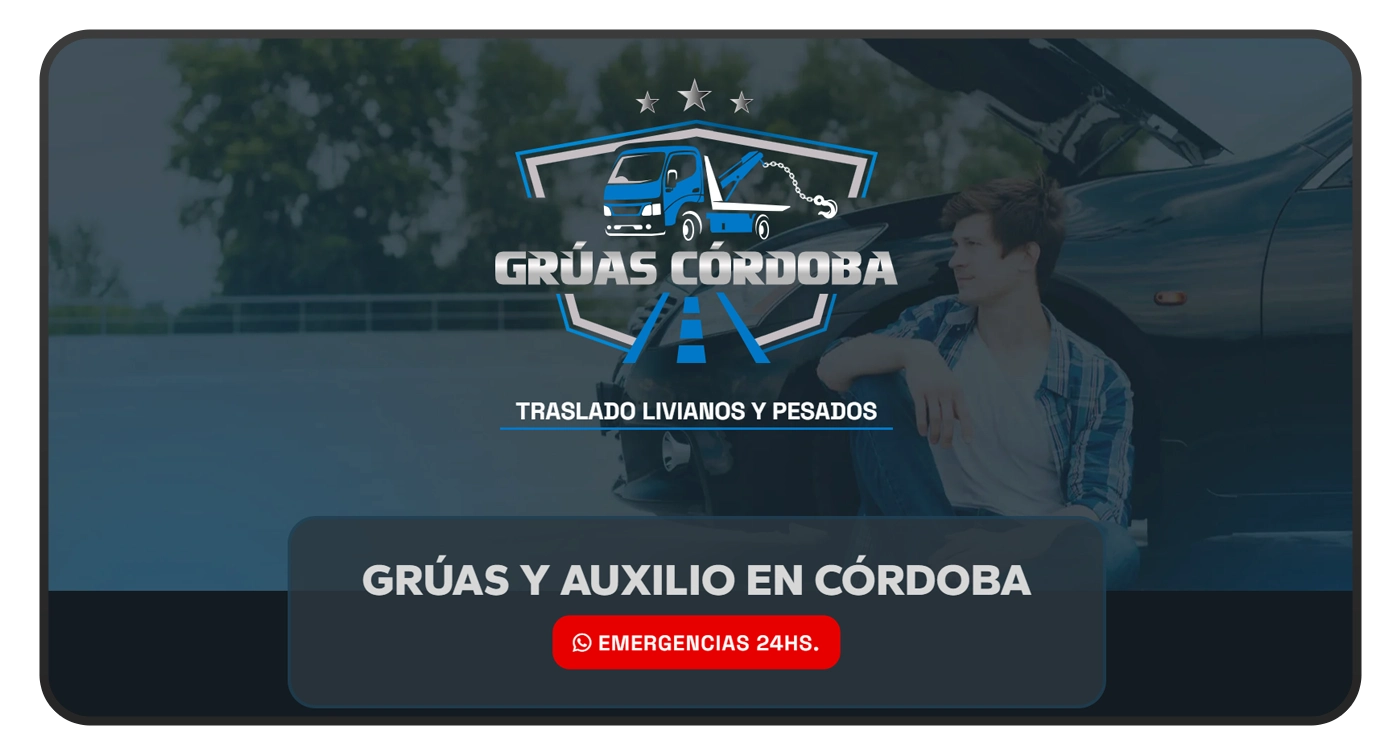 pagina web gruas cordoba portada