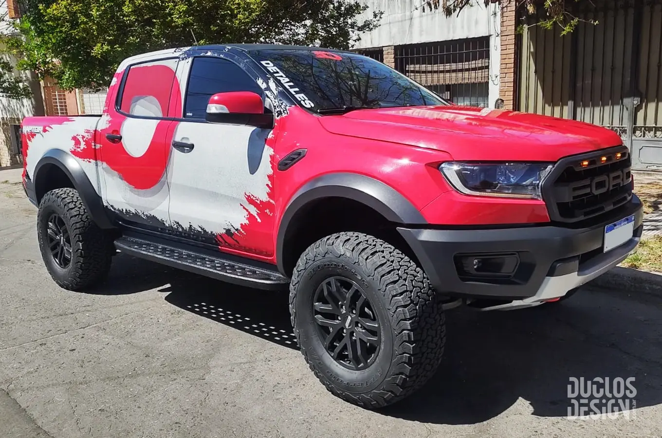 ploteo vehicular detalles pinceles 01 raptor duclos design