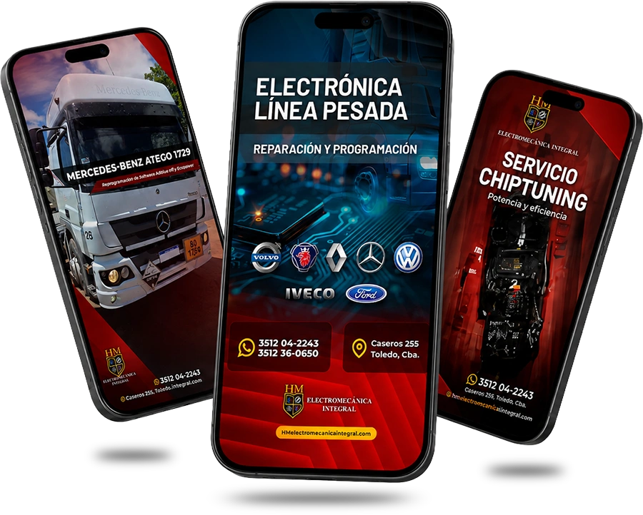Piezas visuales para comunicación diaria de HM Electromecánica Integral